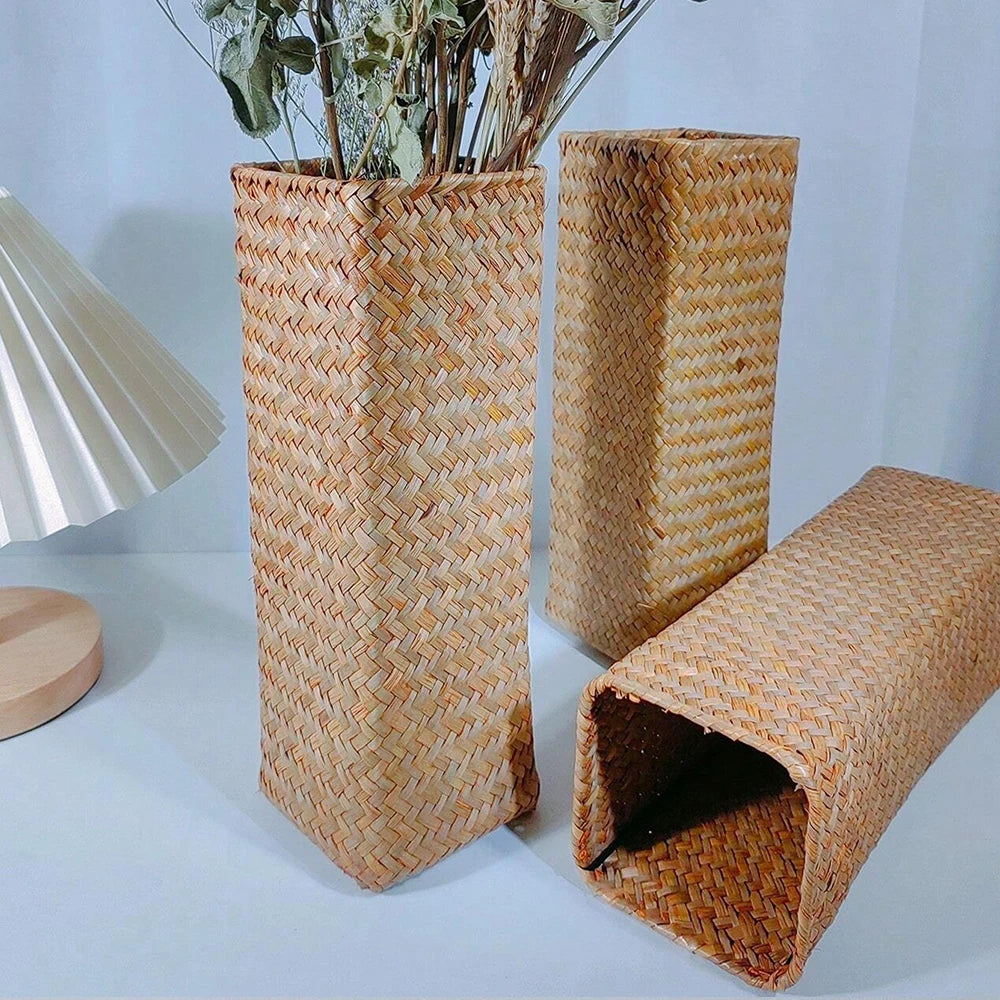 Vase à fleurs tissé à la main - Vase Moderne - Lysea™