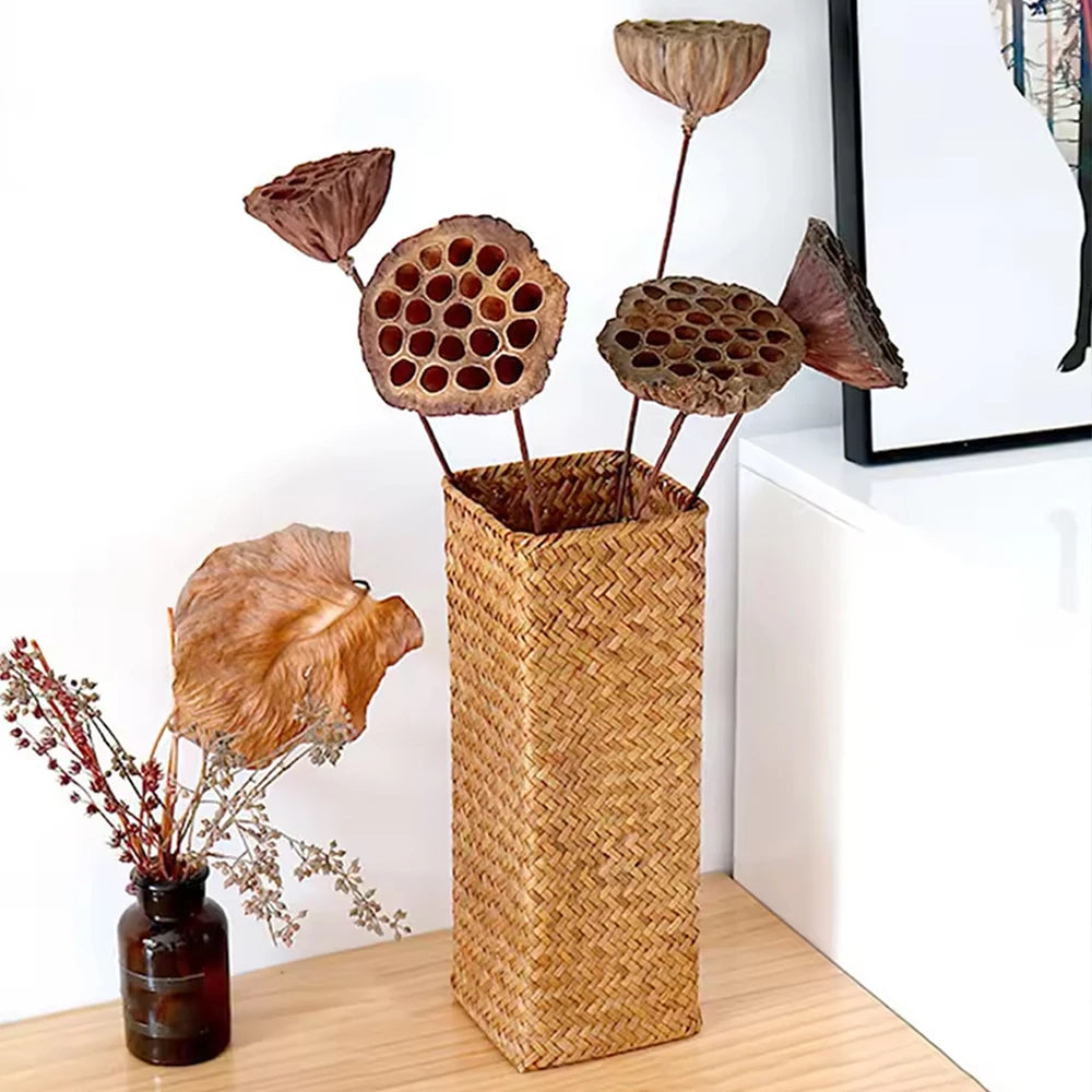 Vase à fleurs tissé à la main - Vase Moderne - Lysea™