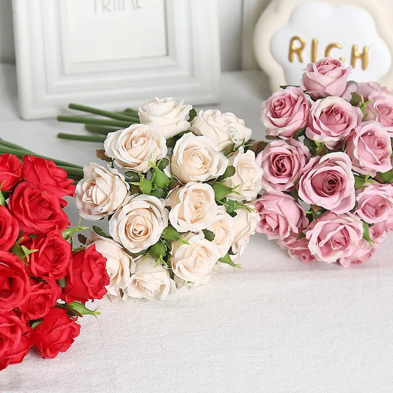 Bouquet de Roses artificielles