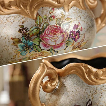 Vase de Luxe en Céramique - Style rétro artisanale