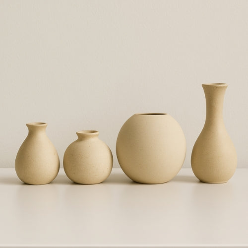 Vase en bois - Style nordique - Lysea™