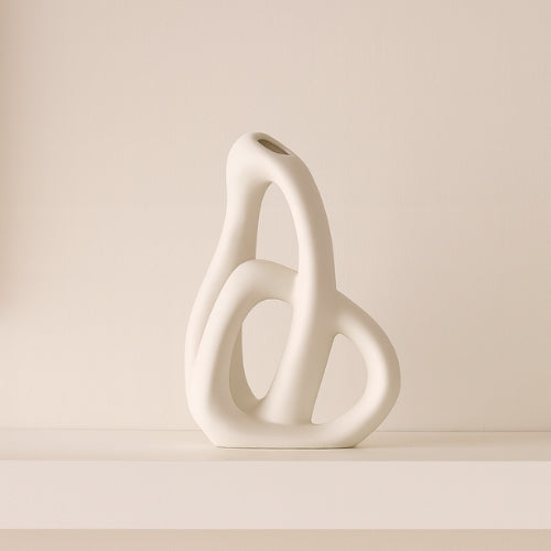 Vase Design abstrait - Décoration en Céramique - Lysea™