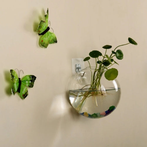 Vase murale en Verre - Vase à fleurs suspendu - Lysea™
