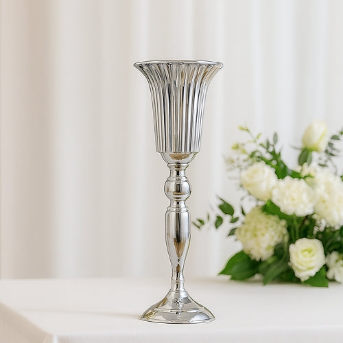 Grand vase Moderne en métal - Vase décoration fête / mariage
