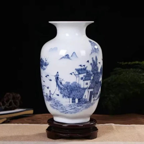 Vase Chinois en Céramique - Design Japonais - Lysea™