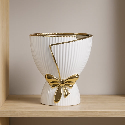 Vase décoratif style nordique - Vase blanc