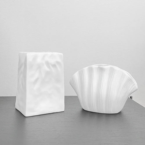 Vase Design en Résine - Vase créatif décoration - Lysea™