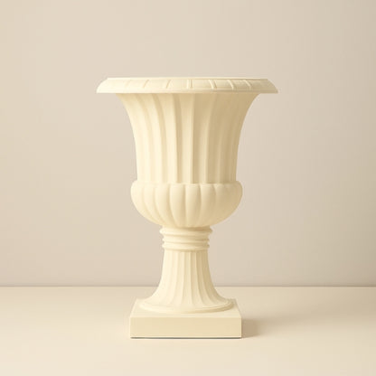 Vase blanc pour mariage en Résine  - Décoration originale - Lysea™