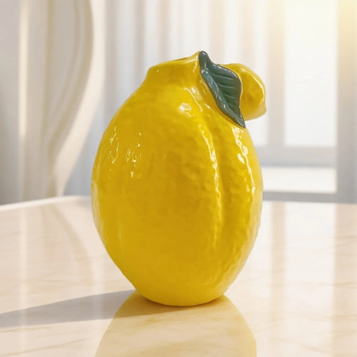 Vase Citron en céramique - Vase décoratif