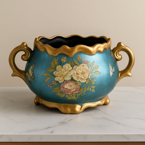 Vase de Luxe en Céramique - Style rétro artisanale
