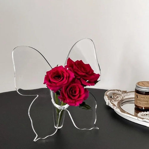 Vase papillon créatif - Petit Vase Décoratif - Lysea™