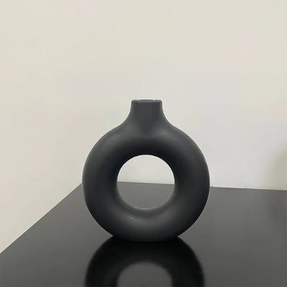 Vase décoratif en Résine - Vase à fleurs original - Lysea™