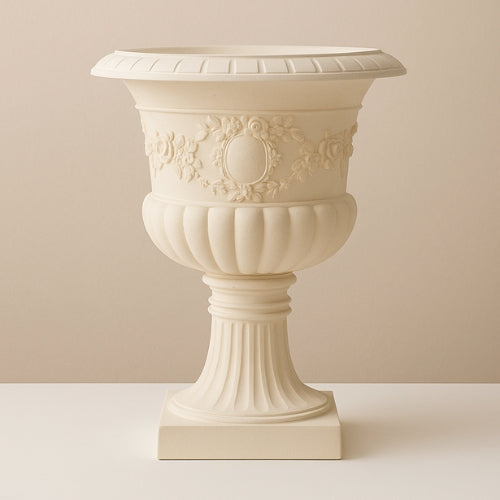 Vase blanc pour mariage en Résine  - Décoration originale - Lysea™