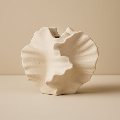Vase Design corail en Céramique | Décoration Style nordique - Lysea™