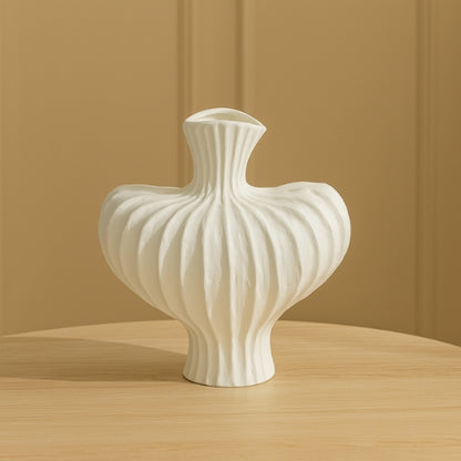 Vase en Résine Design - Vase minimaliste style nordique - Lysea™