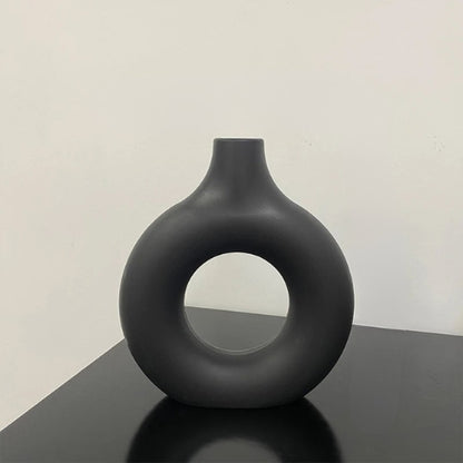 Vase décoratif en Résine - Vase à fleurs original - Lysea™