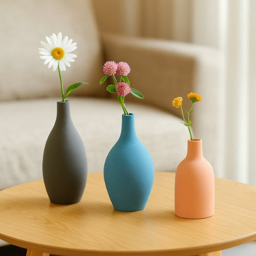 Vase Nordique Design - Pot de fleur en Céramique - Lysea™