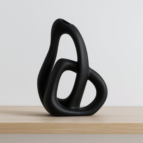 Vase Design abstrait - Décoration en Céramique - Lysea™