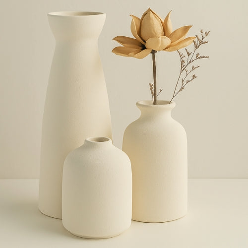 Vase en Céramique - Lot de 3 vases - Lysea™