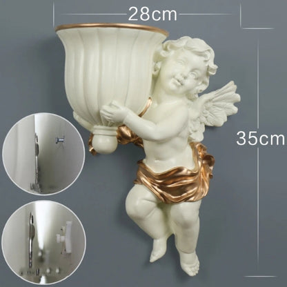 Vase Murale en Résine - Style ange - Lysea™