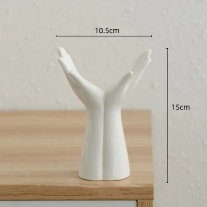 Vase Design main / Bras | Vase en Céramique - Lysea™