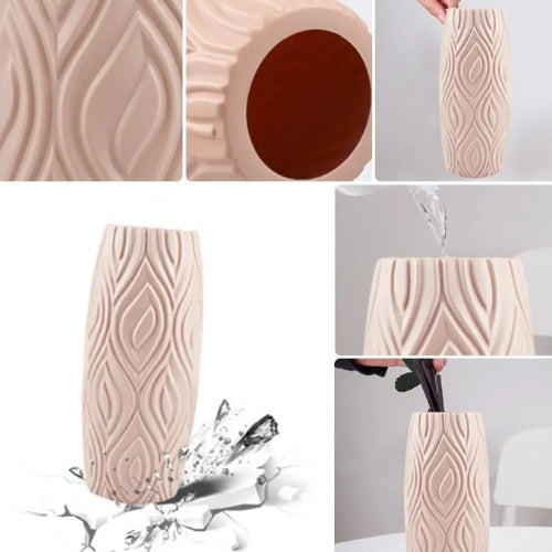Vase Moderne rose déco Nordique - Vase en résine - Lysea™