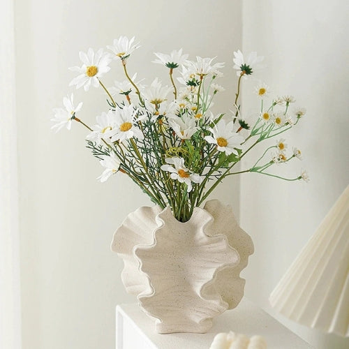 Vase Design corail en Céramique | Décoration Style nordique - Lysea™