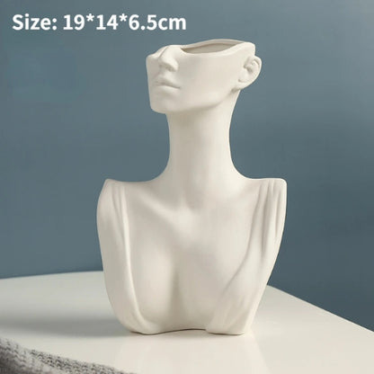 Vase Design femme - Art corporel style nordique - Lysea™