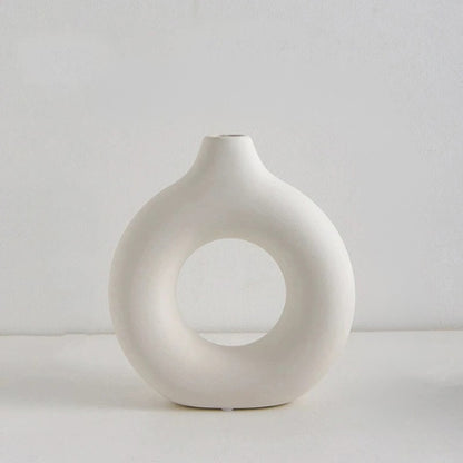 Vase décoratif en Résine - Vase à fleurs original - Lysea™