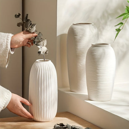 Vase en Céramique méditerranéen - Vase décoratif bohème - Lysea™