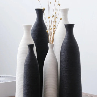 Vase Simple Moderne en céramique - Vases colorés - Lysea™