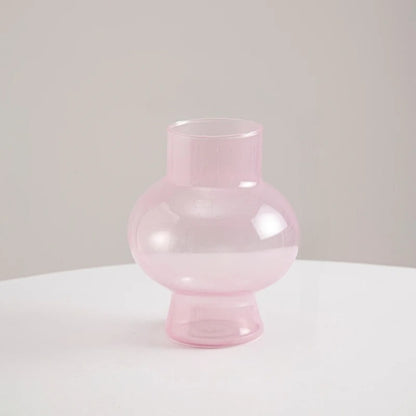 Vase en Verre minimaliste - Vase à fleurs originale - Lysea™