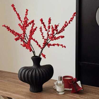 Vase en Résine Design - Vase minimaliste style nordique - Lysea™