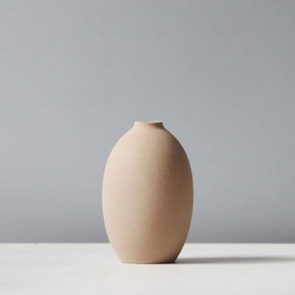 Vase Nordique Design - Pot de fleur en Céramique - Lysea™