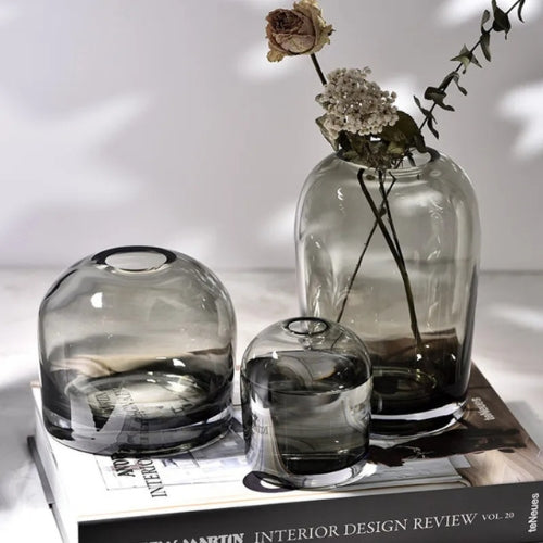 Vase en Verre classique / Vase de table à manger en verre - Lysea™