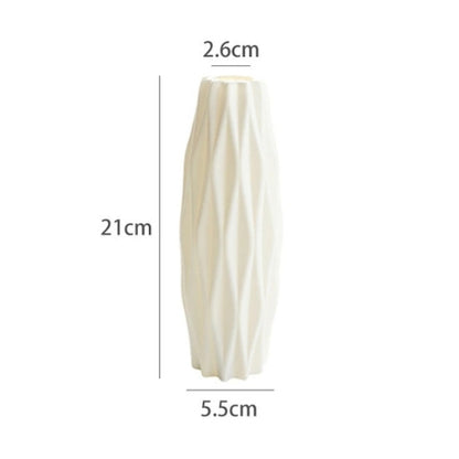 Vase Moderne en Résine - Pot de fleurs style nordique - Lysea™