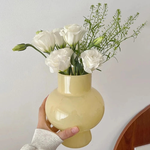 Vase décoratif en Verre - Vase créatif en verre - Lysea™
