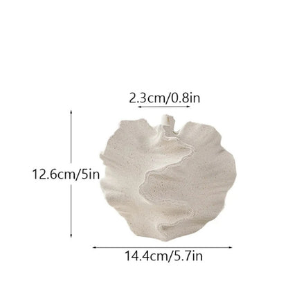 Vase Design corail en Céramique | Décoration Style nordique - Lysea™