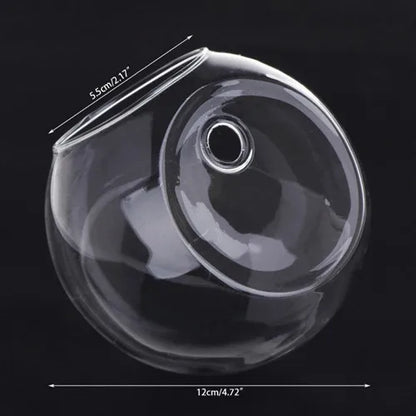 Vase murale en Verre - Vase à fleurs suspendu - Lysea™