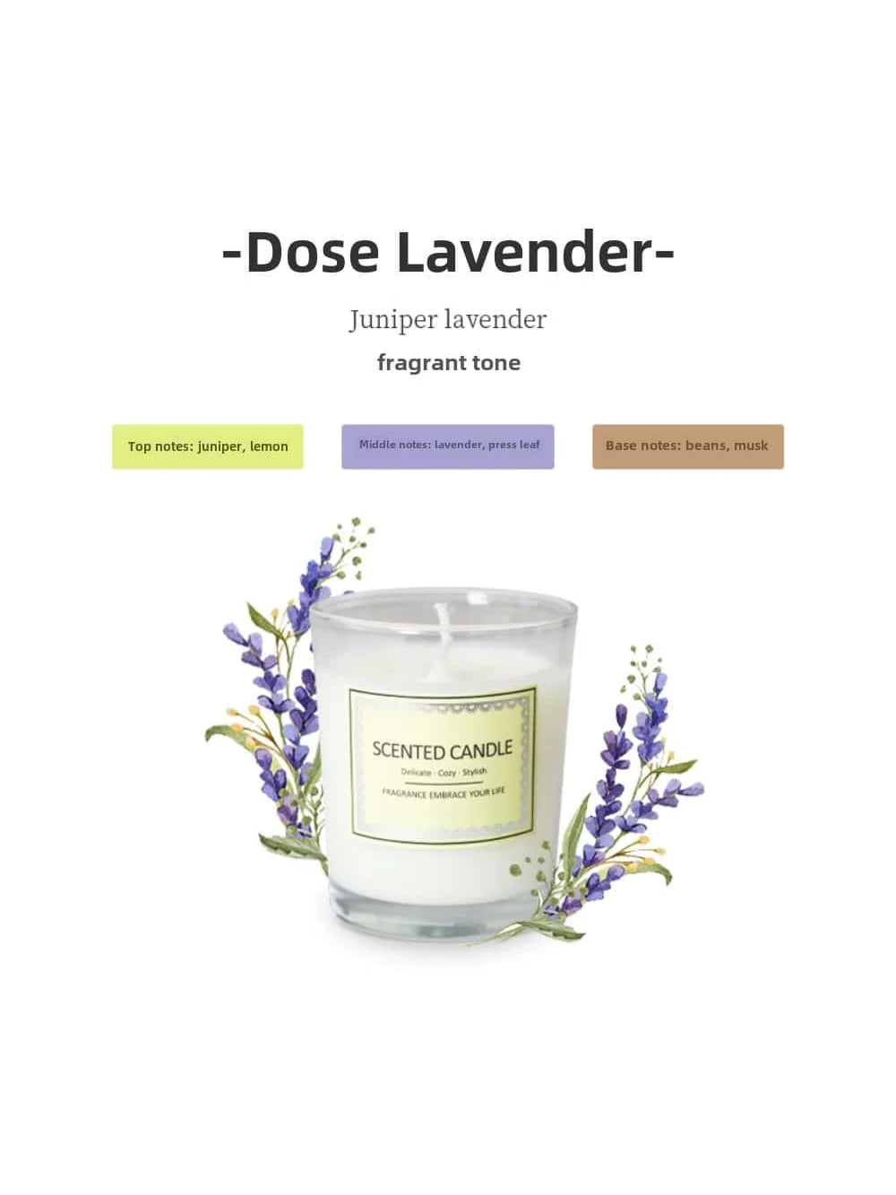 Bougie parfumée