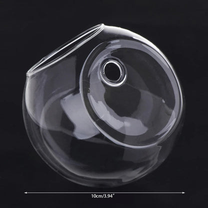 Vase murale en Verre - Vase à fleurs suspendu - Lysea™