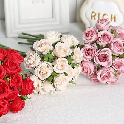 Bouquet de Roses artificielles