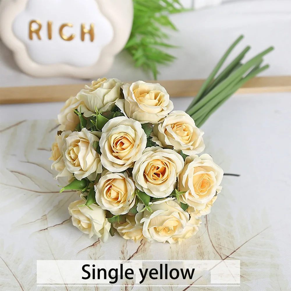 Bouquet de Roses artificielles